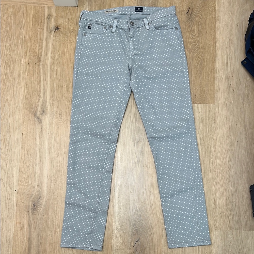 Ag Adriano Goldschmied Stevie ankle Gray Slim Jeans